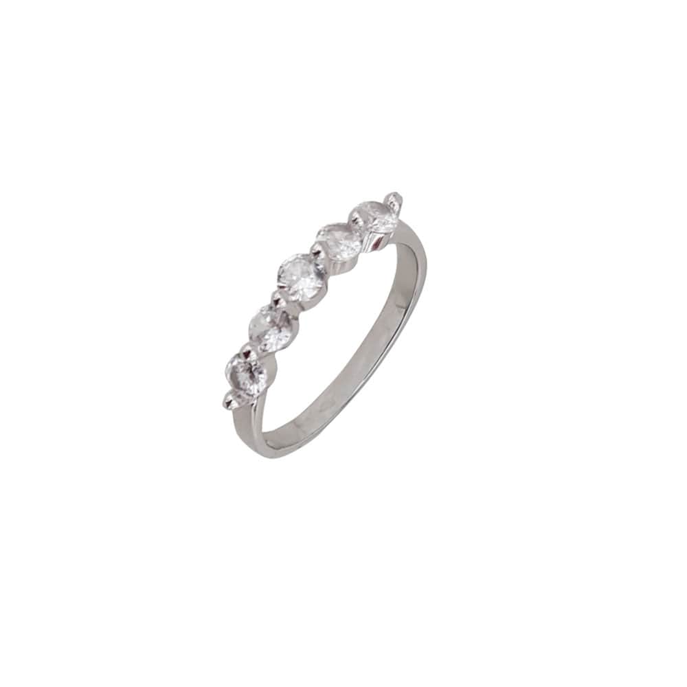 Inel argint elegant zirconii Callia marimea 58