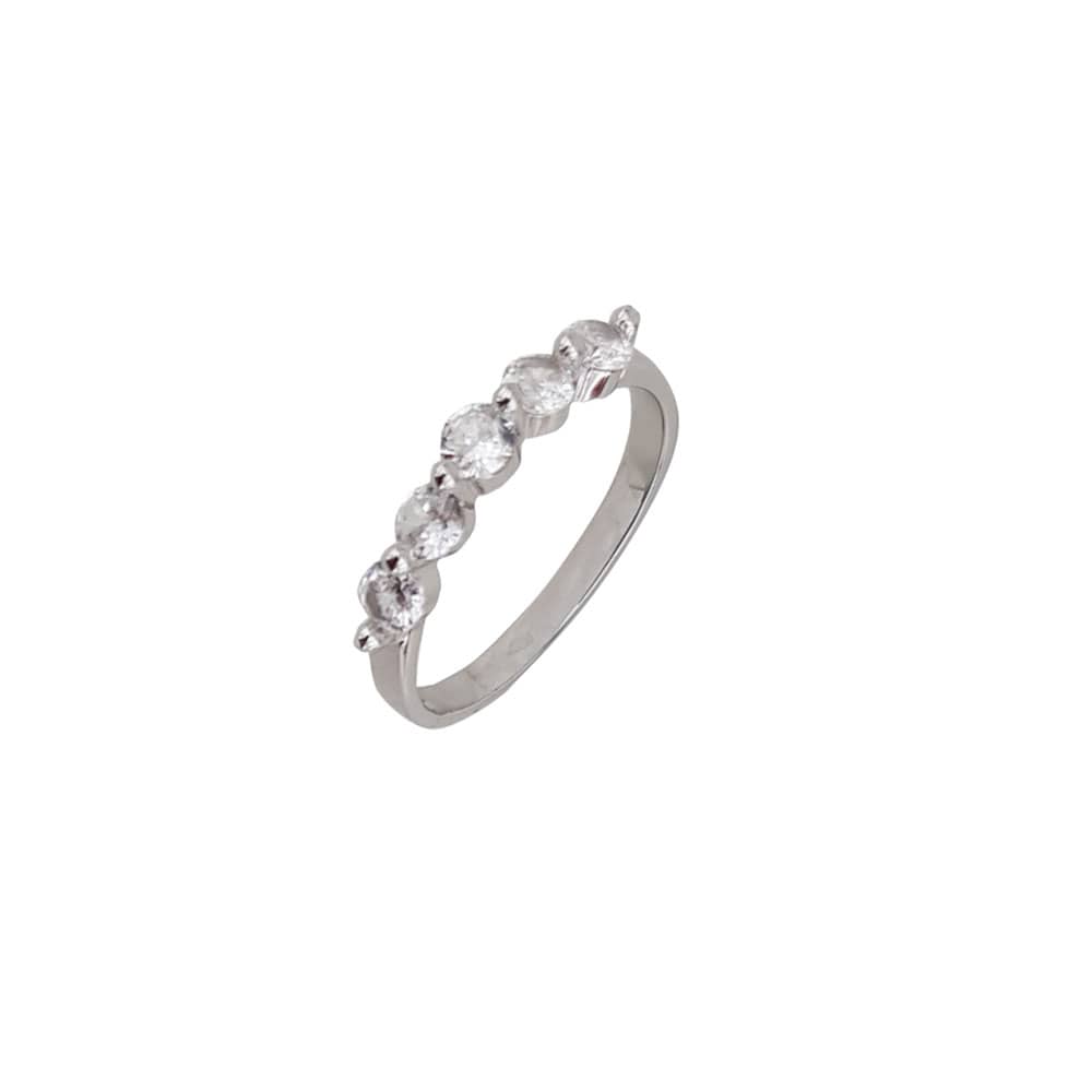 Inel argint elegant zirconii Callia marimea 58