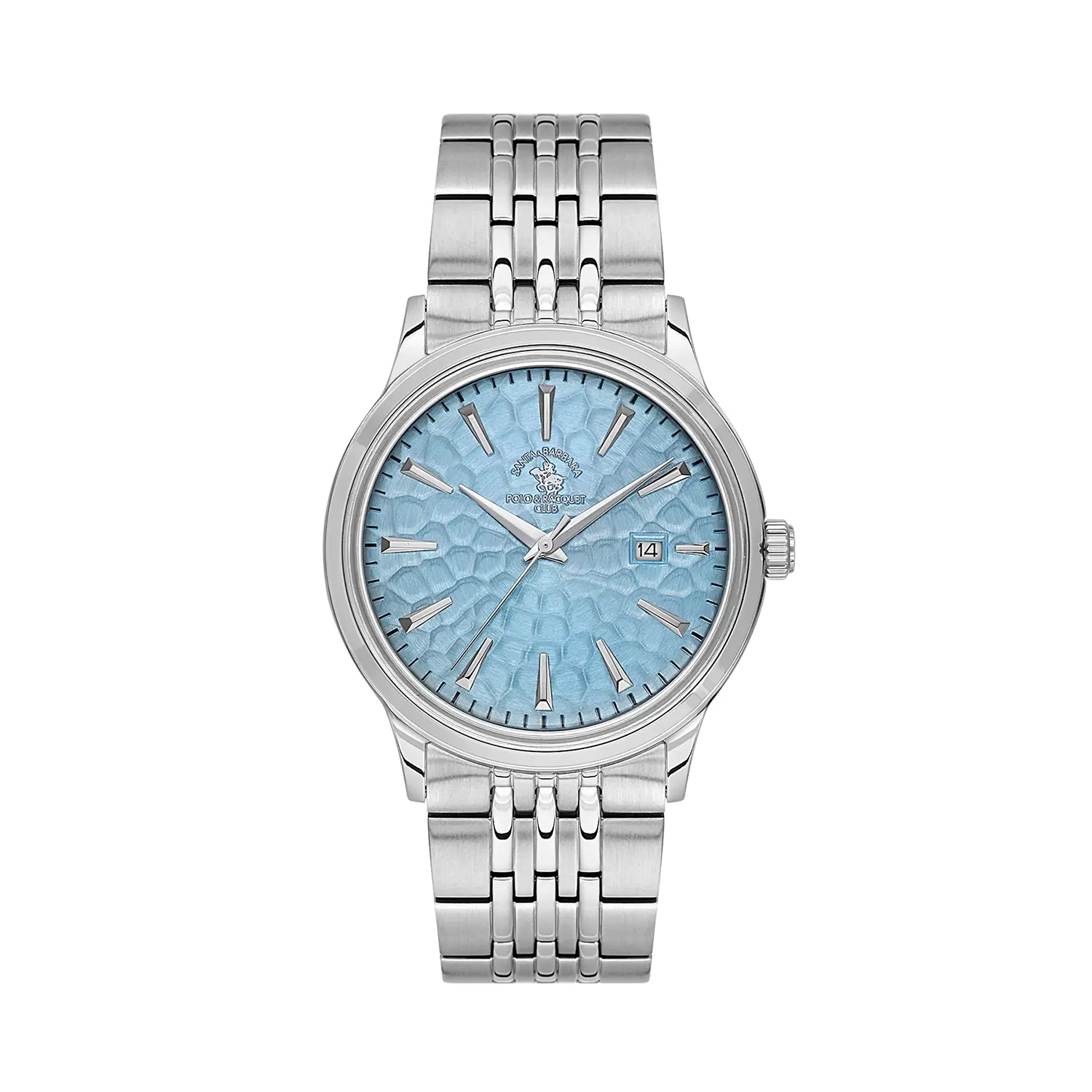 Santa Barbara Polo Noble - Ceas Barbatesc Quartz Argintiu SB.4.10037-5