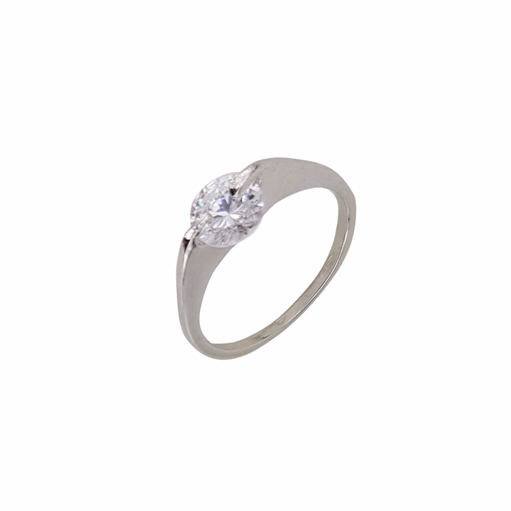 Inel argint elegant zirconiu Afra marimea 58