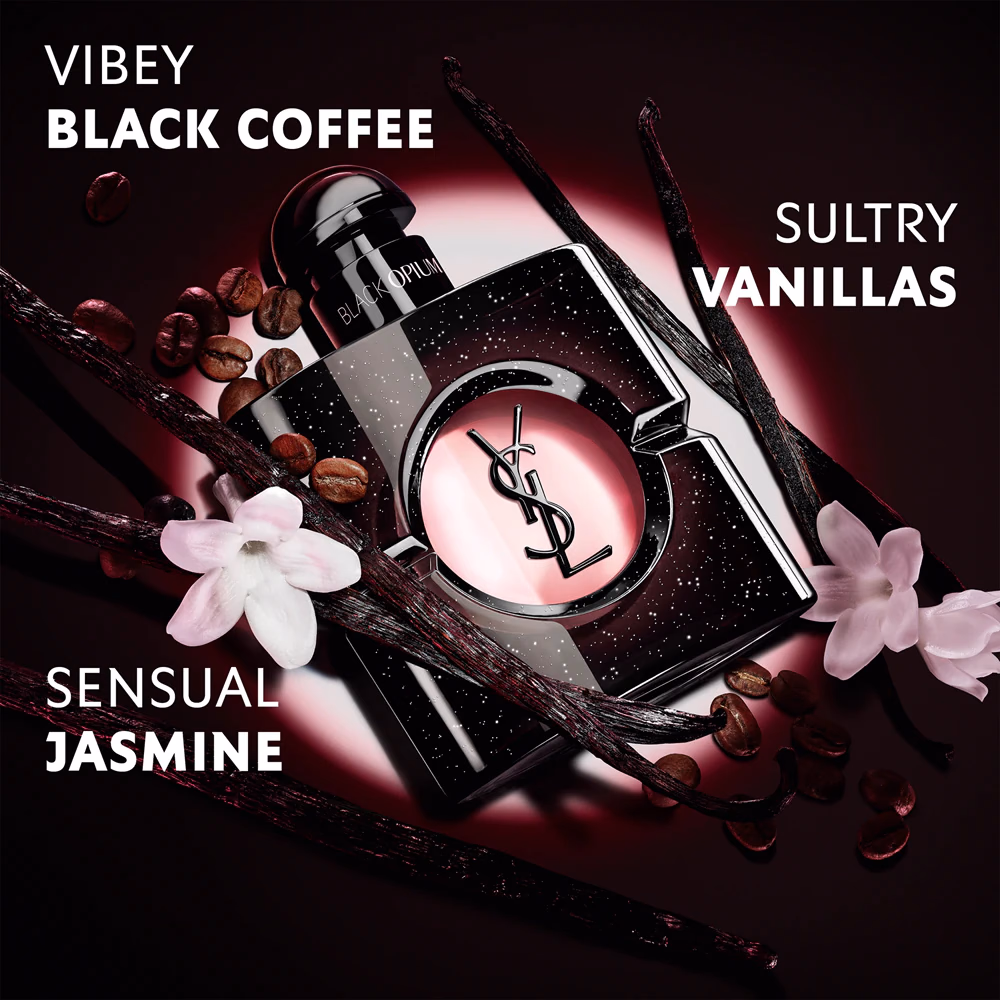 Parfum Yves Saint Laurent Black Opium pentru femei, 50 ml, apă de parfum