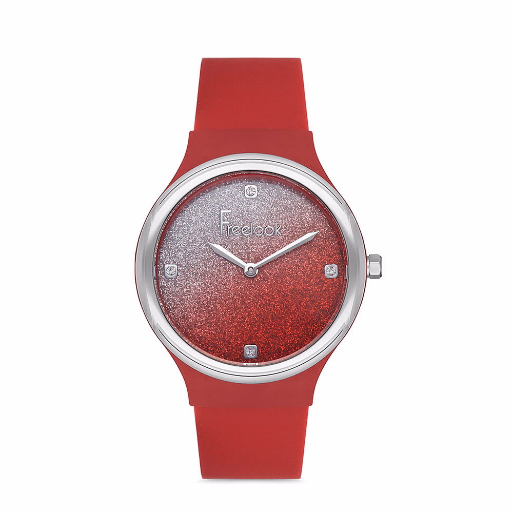 Freelook Eiffel - Ceas Dama Quartz Rosu FL.1.10185.5