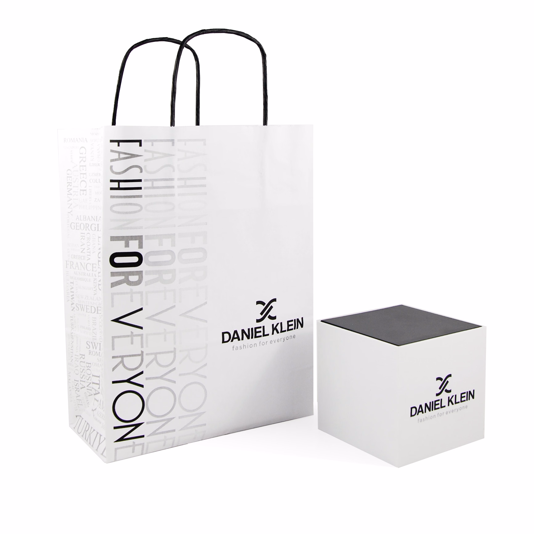 Daniel Klein Premium - Ceas Barbatesc Quartz Negru DK.1.12390.3