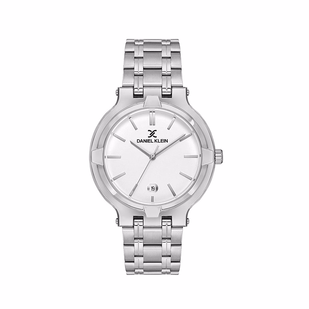Daniel Klein Pair - Ceas Quartz Argintiu DK.1.13908.1
