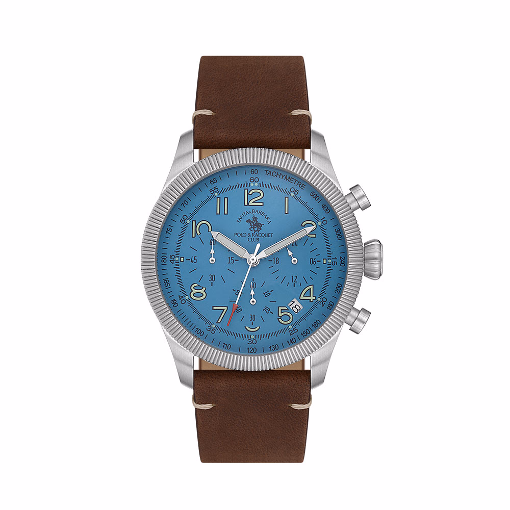 Santa Barbara Polo Legend - Ceas Barbatesc Quartz Cafeniu SB.8.10008.4