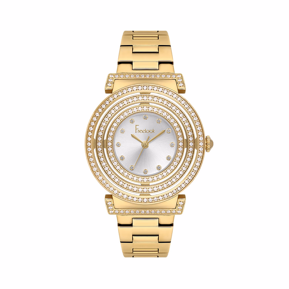 Freelook Charmant - Ceas Dama Quartz Auriu FL.1.10501.3